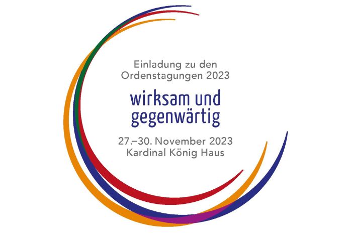 Die Ordenstagungen 2023 stehen unter dem Motto 'wirksam und gegenwärtig'.