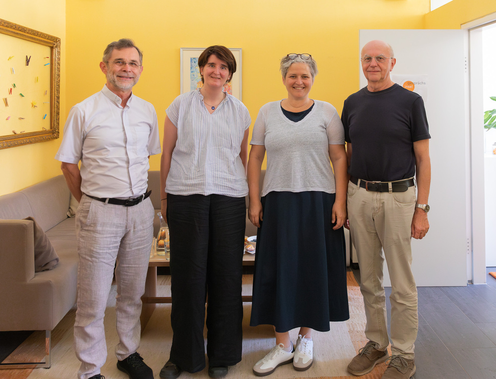 Josef Grünwidl besuchte die Gesprächsinsel